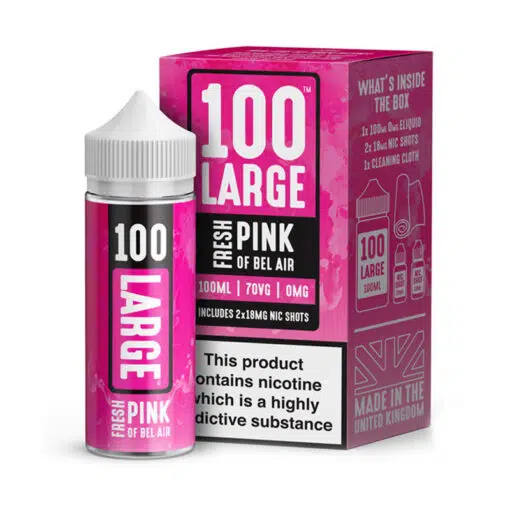 Fresh Pink Of Bel Air 100Ml Short Fill Including Nic Shots