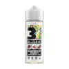 3 Fruits - Raspberry Cherry Watermelon 100ml 0mg Short Fill
