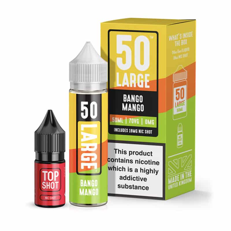 Bango Mango 50ml 0mg Short Fill By Large Juice ELiquids UK