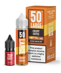 50 Large - Crispy Coffee 50Ml Short Fill + Nic Shot