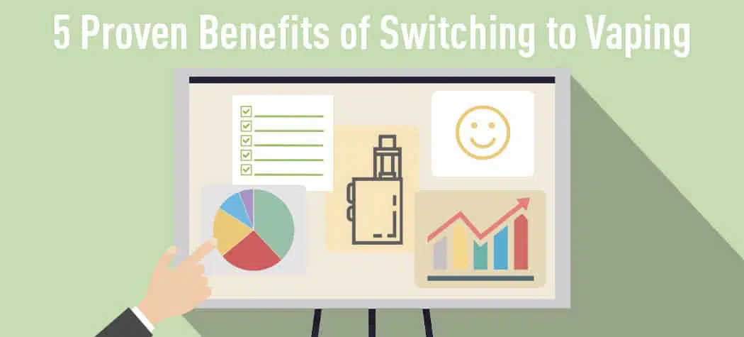 We Discuss 5 Benefits Of Switching To Vaping