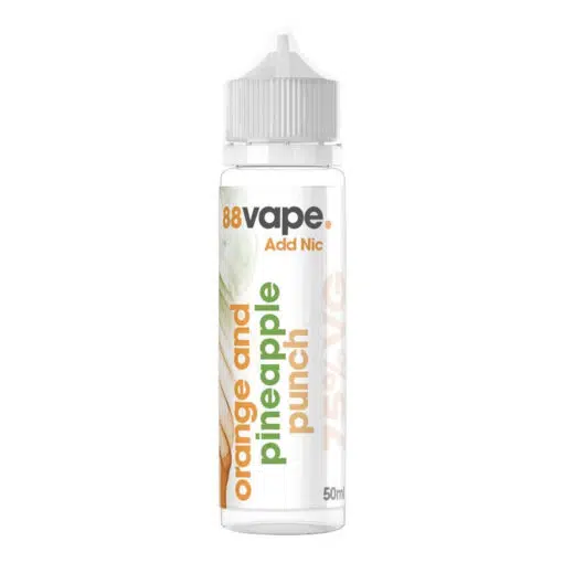 88Vape - Orange &Amp; Pineapple Punch 50Ml Eliquid Short Fill