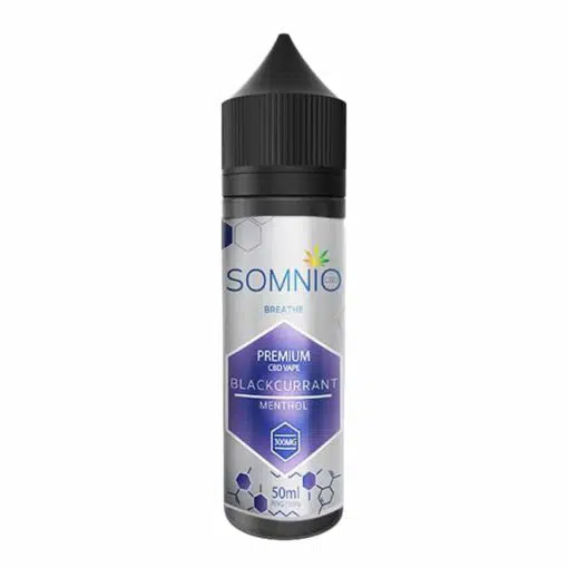 Somnio - Blackcurrant Menthol Cbd Vape Liquid 50Ml