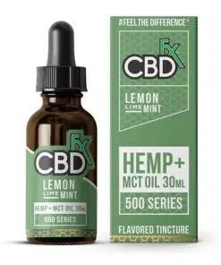 CBDfx - Lemon Lime Mint CBD Tincture MCT Oil