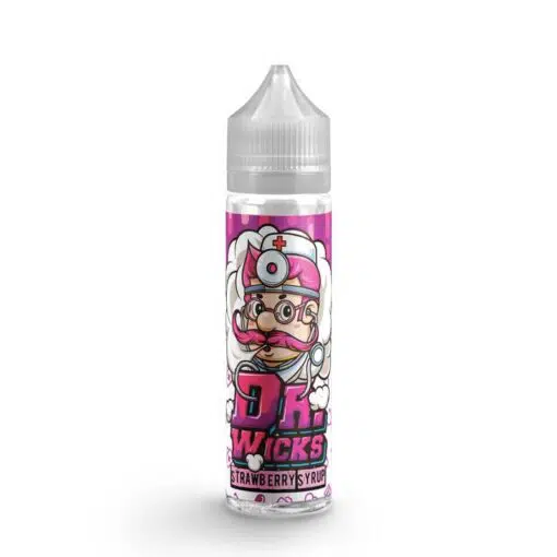 Dr Wicks - Strawberry Syrup 50Ml Short Fill