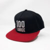 100 Large Red Cap
