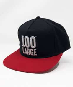 100 Large Red Cap