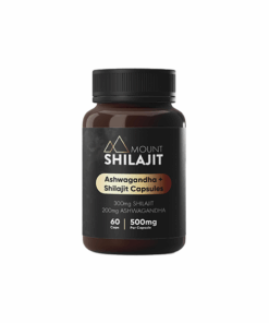 Mount Shlajit Capsules with Ashwagandha 500mg