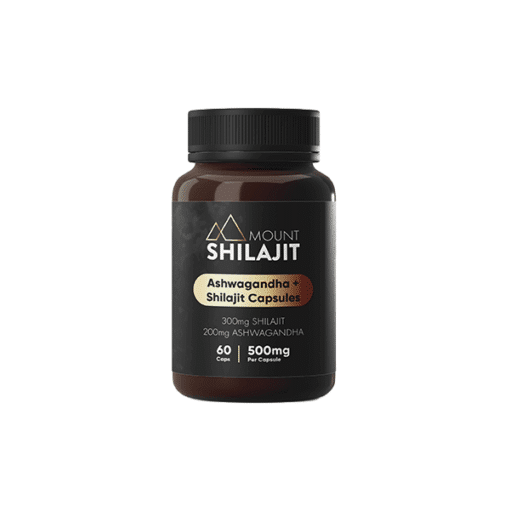 Mount Shlajit Capsules With Ashwagandha 500Mg