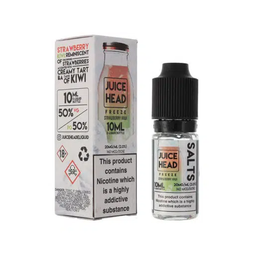 Juice Head Salts - Strawberry Kiwi Freeze 10Mg &Amp; 20Mg