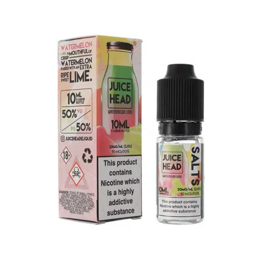 Juice Head Salts - Watermelon Lime 10Mg &Amp; 20Mg