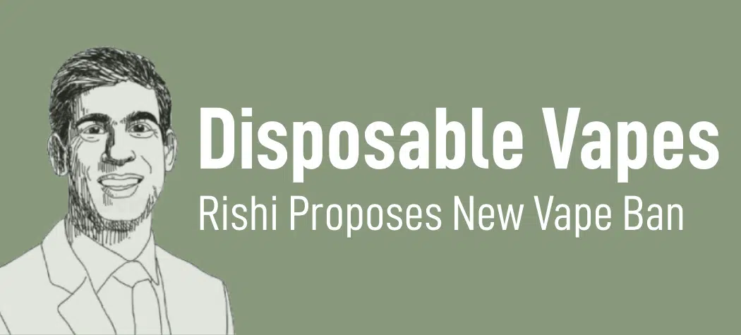 Rishi Sunak Plans To Ban Disposable Vapes In 2024