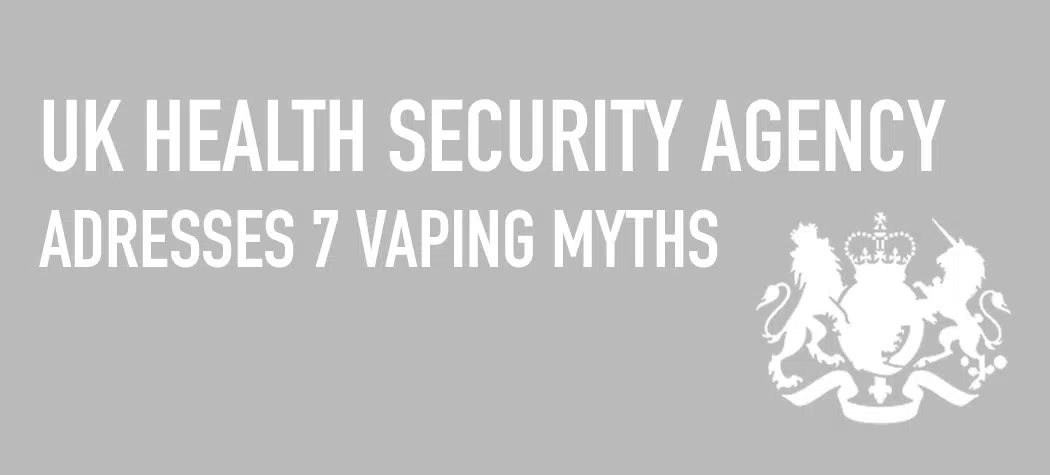 Ukhsa Addresses 7 Vaping Myths