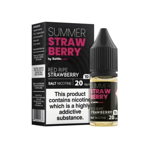 Vgod Strawberry 20Mg Nicotine Salt Eliquid