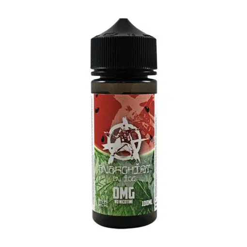 Anarchist Watermelon On Ice 100Ml Uk Shortfill Eliquid