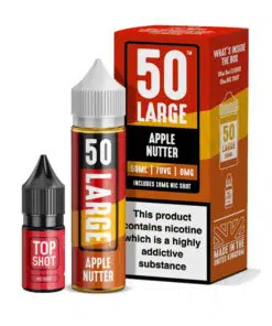 50 Large - Apple Nutter 50ml 0mg Short Fill Eliquid