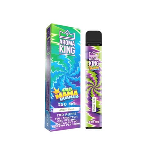 Aroma King Mama Huana 250Mg Cbd Disposable Vape Device 700 Puffs