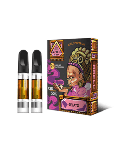 Aztec CBD x2 1000mg Gelato Carts