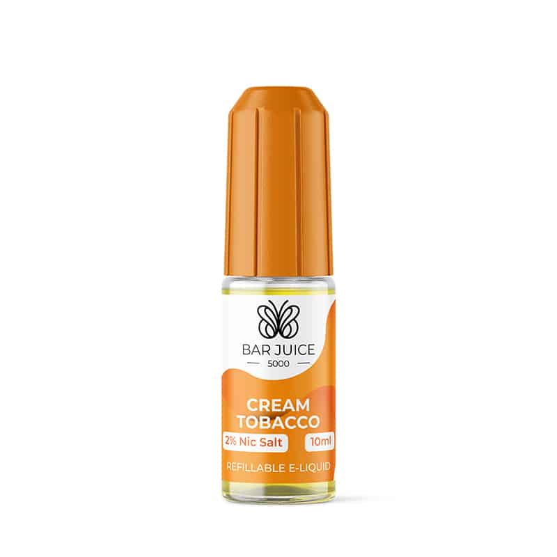 Cream Tobacco 20mg Nic Salt By Bar Juice ELiquids UK