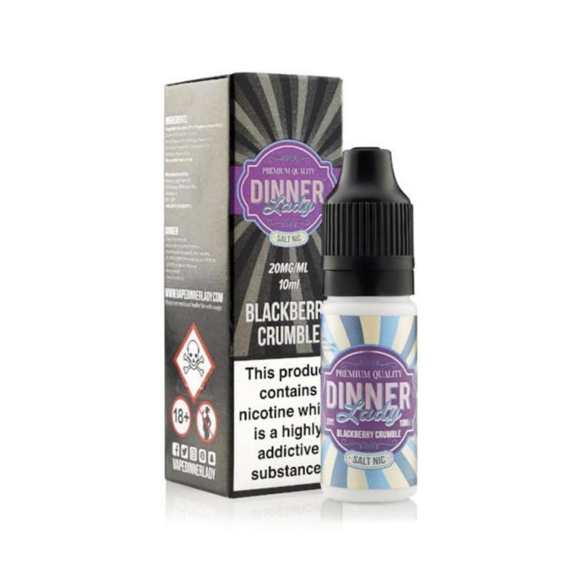 Dinner Lady - Blackberry Crumble 20mg Nic Salt