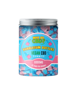 Bubblegum Bottles 6000mg CBD Vegan Gummies