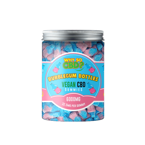 Bubblegum Bottles 6000Mg Cbd Vegan Gummies