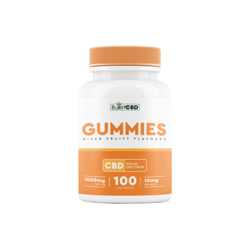 Bullet Cbd 1000Mg Broad Spectrum Cbd Gummies - 100 Pieces