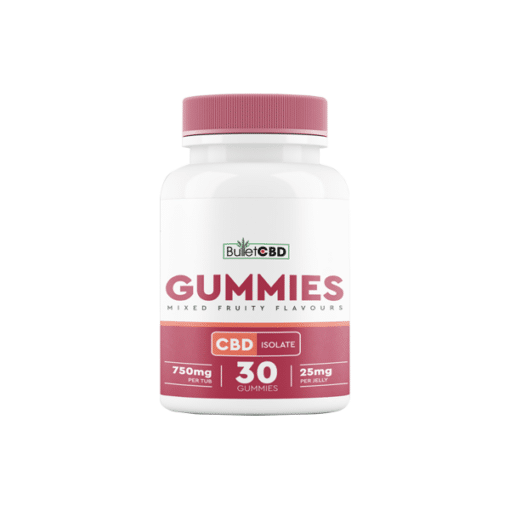 Bullet Cbd 750Mg Cbd Isolate Gummies - 30 Pieces