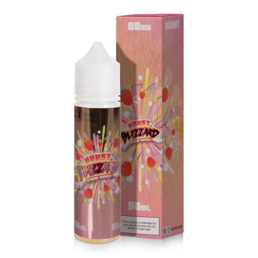 Straw Burst Blizzard 50Ml Short Fill