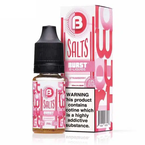 Burst Salts Collection - Strawberry Burst 10Ml Nic Salt