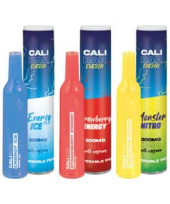 CALI BAR ENERGY with Caffeine Full Spectrum 300mg CBD Vape Disposable