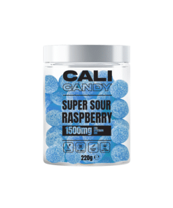 CALI CANDY MAX Super Sour Raspberry 1500mg
