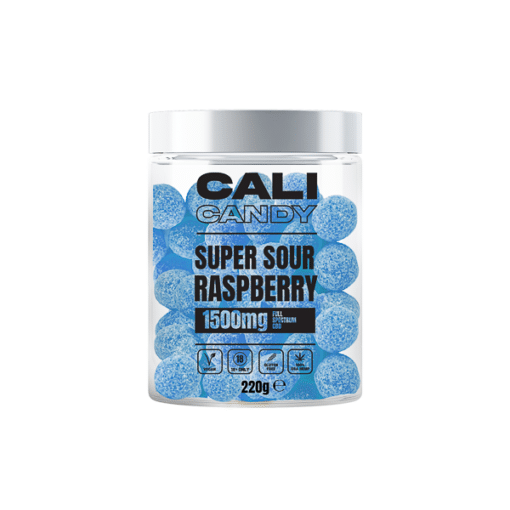 Cali Candy Max Super Sour Raspberry 1500Mg