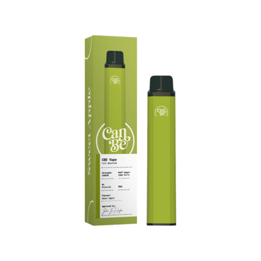 Canbe 2000Mg Cbd Disposable 3500 Puffs Sweet Apple