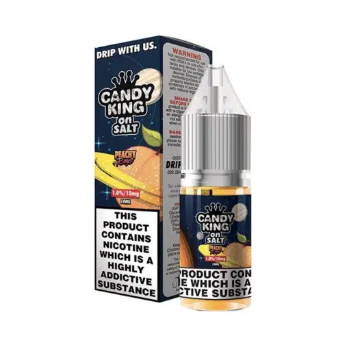 Candy King On Salt - Peachy Rings 10Ml Nicotine Salt