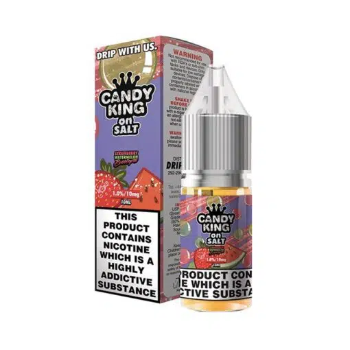 Candy King On Salt - Strawberry Watermelon Bubblegum 10Ml Nicotine Salt
