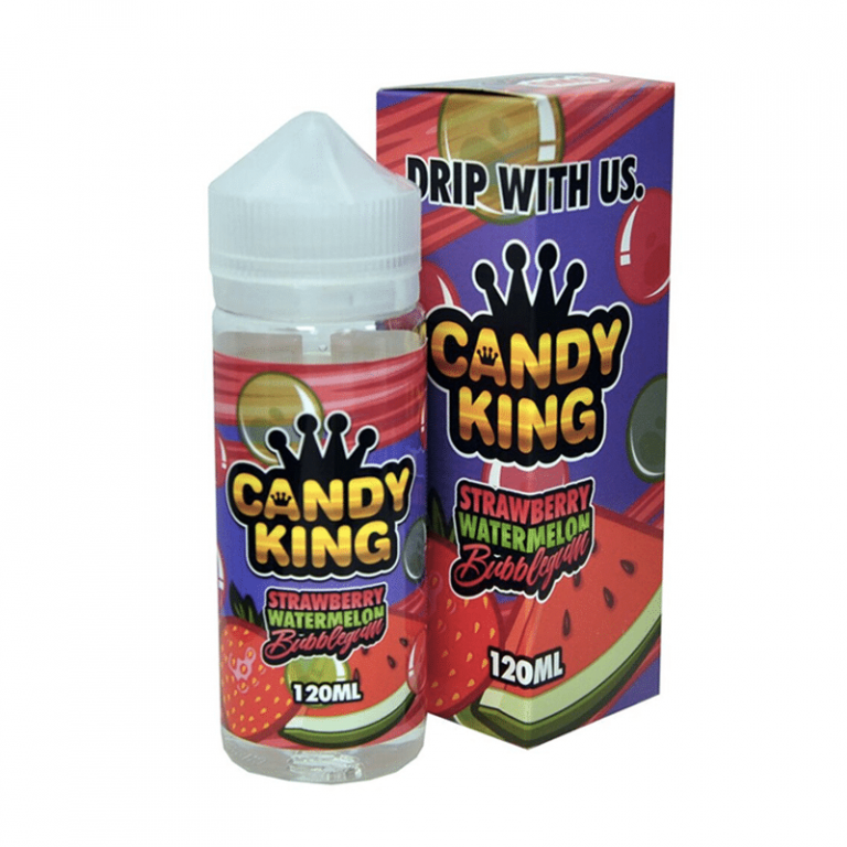 Strawberry Watermelon Bubblegum By Candy King ELiquids UK