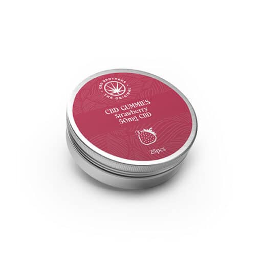 Cbd Brothers 1250Mg Cbd Strawberry Gummies - 30 Pcs