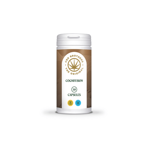 Cbd Brothers Cognifusion 500Mg Capsules - 30 Caps
