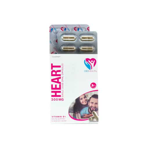 Cbd By British Cannabis 300Mg Cbd Oral Capsules 30 Caps - Heart