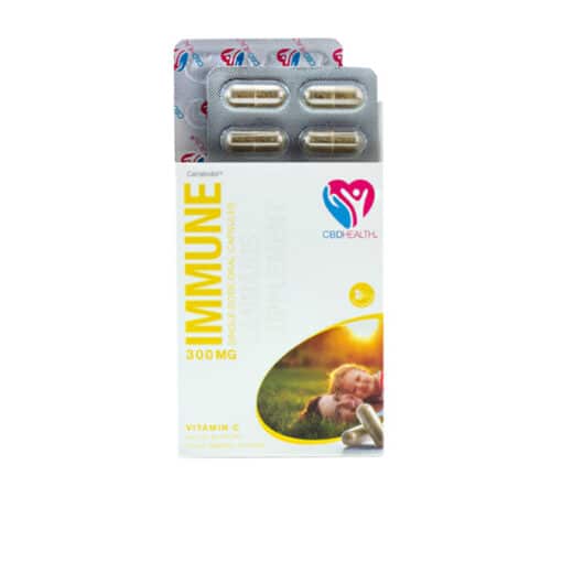 Cbd By British Cannabis 300Mg Cbd Oral Capsules 30 Caps - Immune