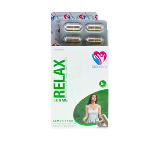 Cbd By British Cannabis 300Mg Cbd Oral Capsules 30 Caps - Relax