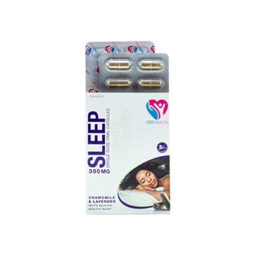Cbd By British Cannabis 300Mg Cbd Oral Capsules 30 Caps - Sleep