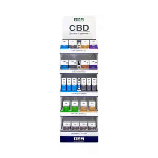 Cbd By British Cannabis Retail Display Unit