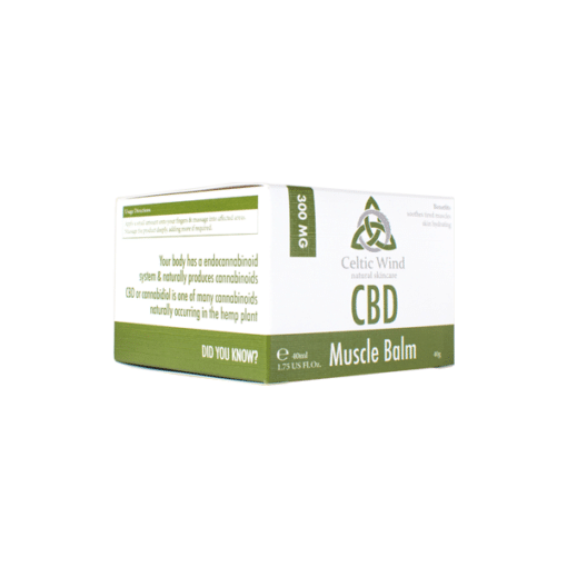 Celtic Wind Crops 300Mg Cbd Muscle Balm - 40Ml (Buy 1 Get 1 Free)