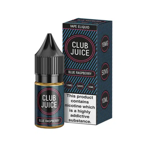 Club Juice 50/50 Blue Raspberry 10Ml E-Liquid