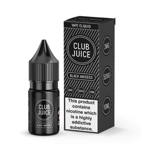 Club Juice Vape Black Aniseed