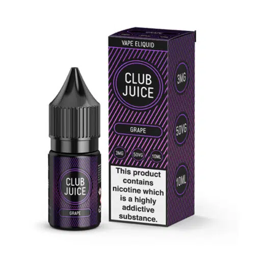 Club Juice Vape Liquid Grape