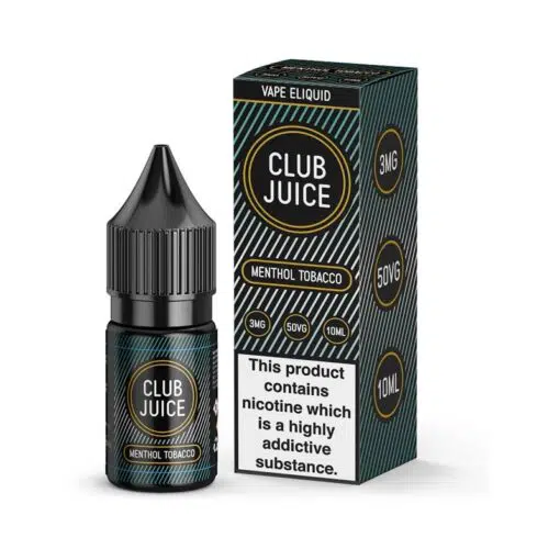 Club Juice - Menthol Tobacco 10Ml
