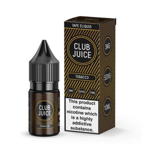 Club Juice Vape Liquid Tobacco